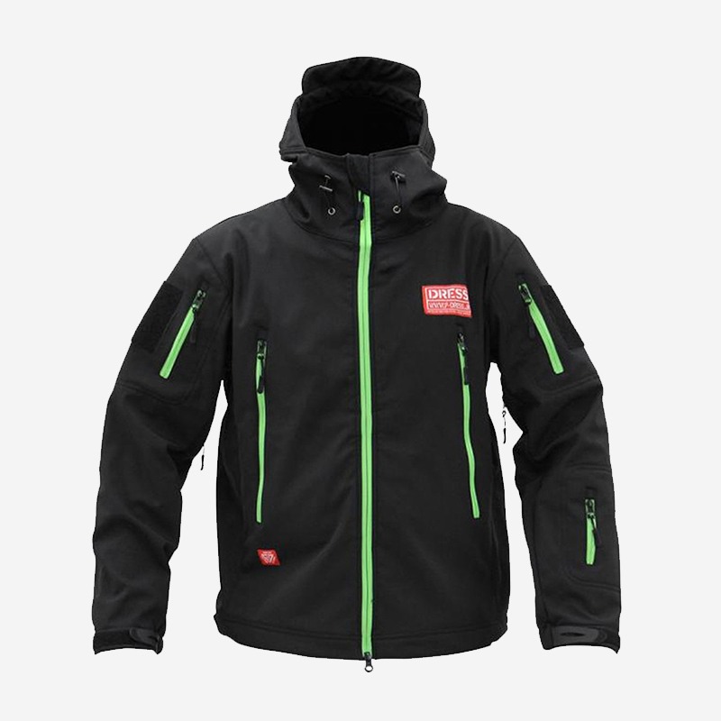 Dress Tactical Jacket 3D Black Green