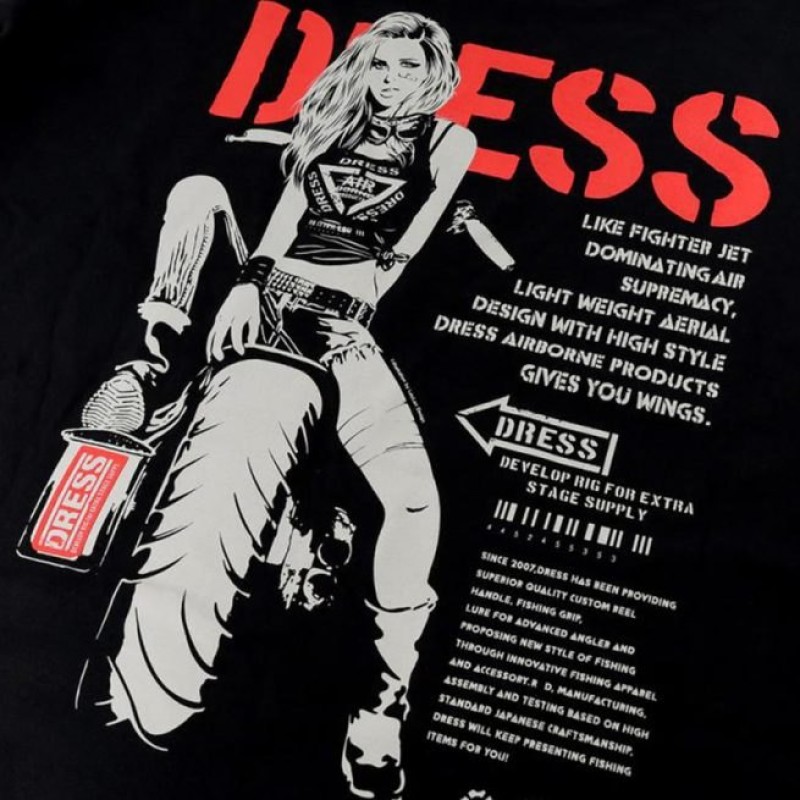 Dress Biker Girl Long Sleeve