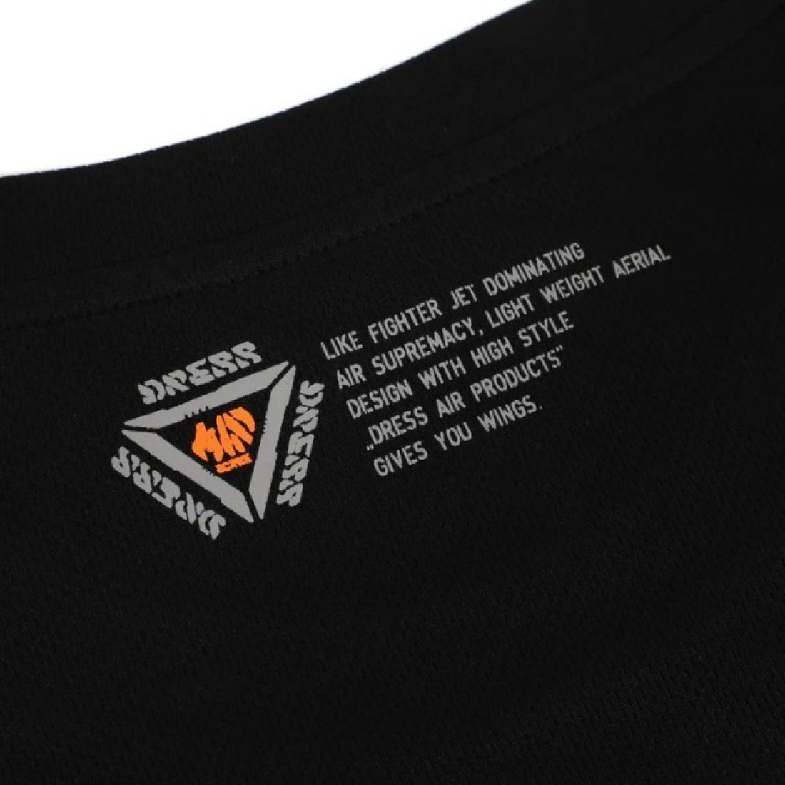 Dress Cyber Logo Dry T-Shirt (Black)