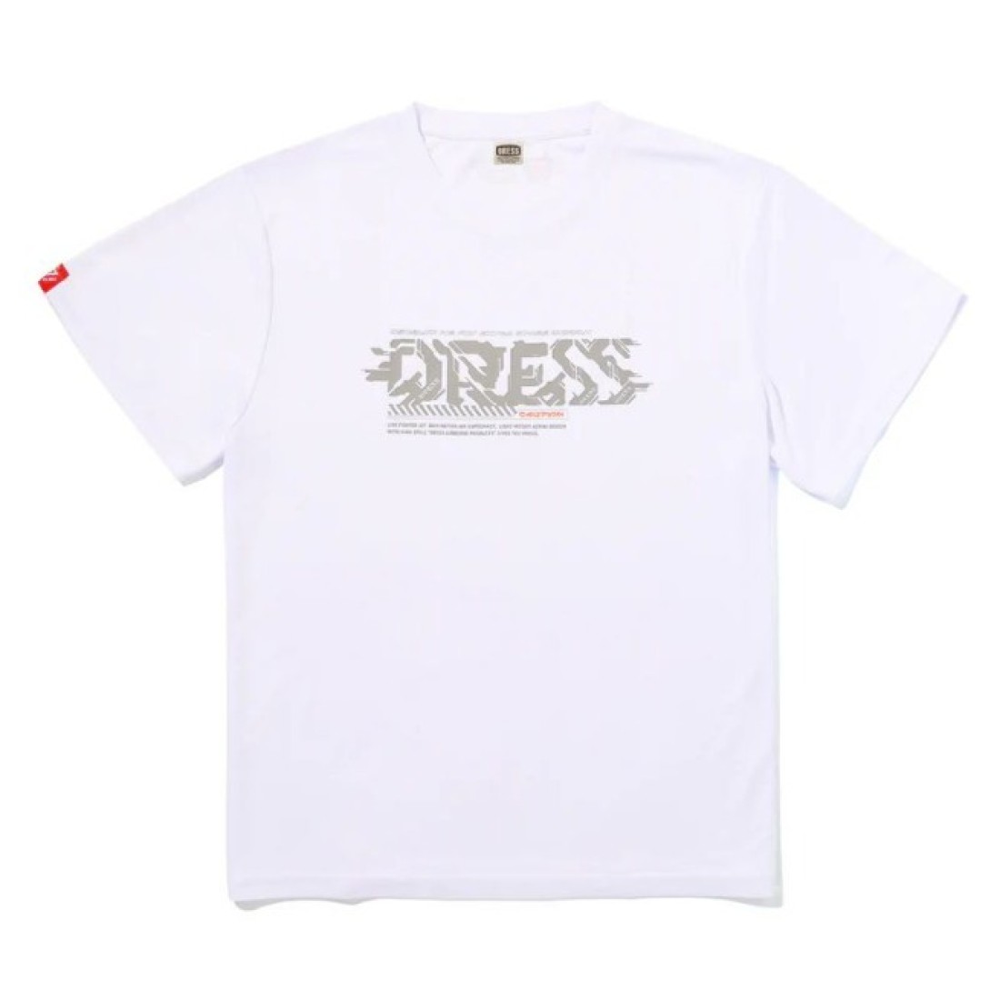 Dress Cyber Logo Dry T-Shirt (White)