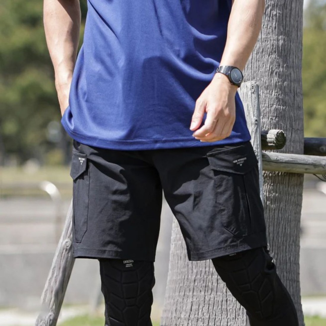 Dress Dry Shorts Barcode Logo