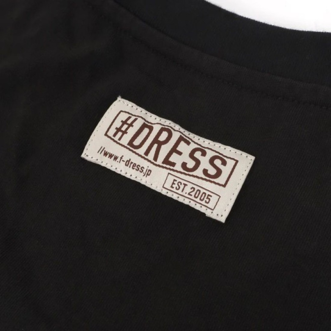 Dress Embossed Logo T-Shirt (Black)