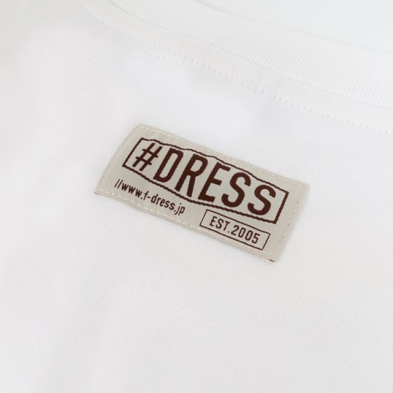 Dress Embossed Logo T-Shirt (White)