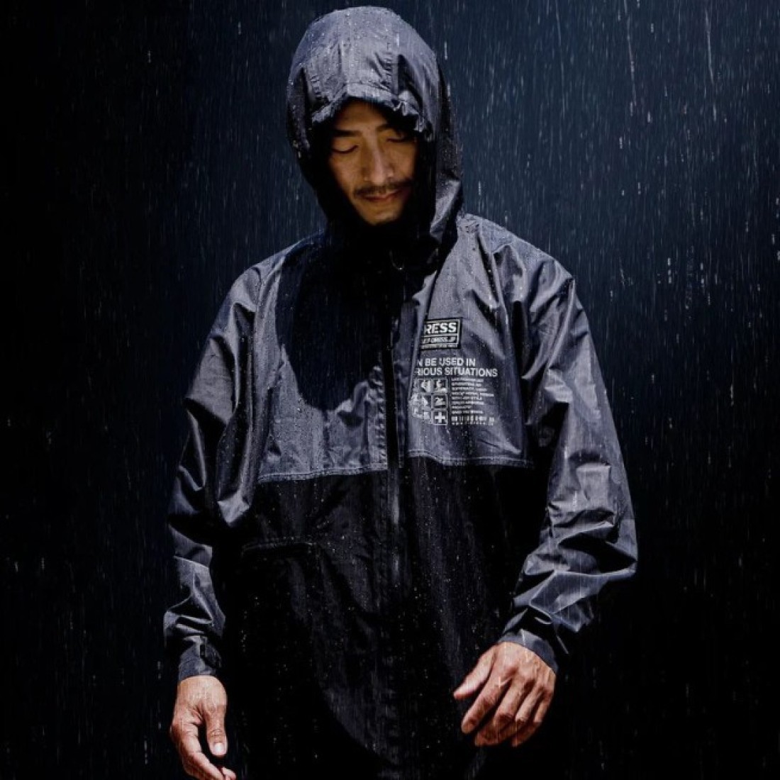 Dress Packable Rain Poncho Airborne