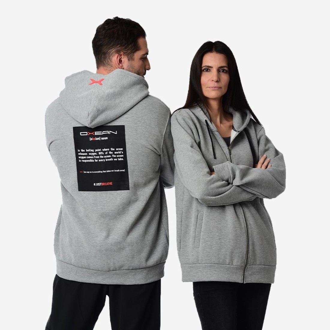 Oxean Jacket Textile Grey