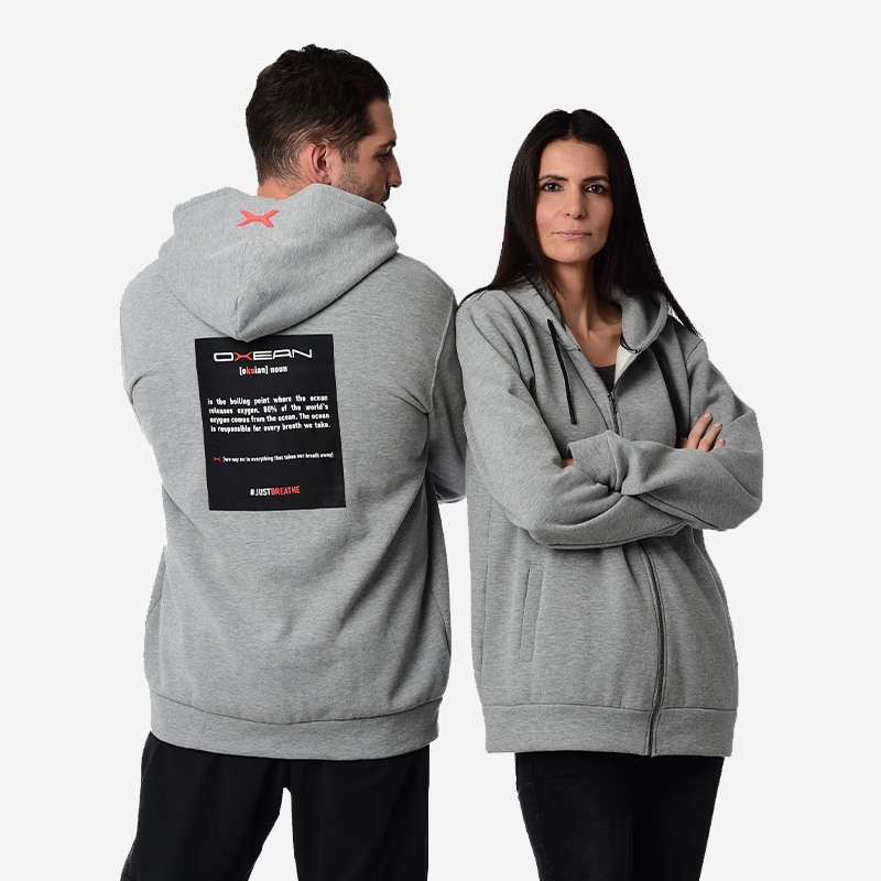 Oxean Jacket Textile Grey