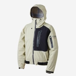 RBB Tide Game Rain Jacket Light Gray