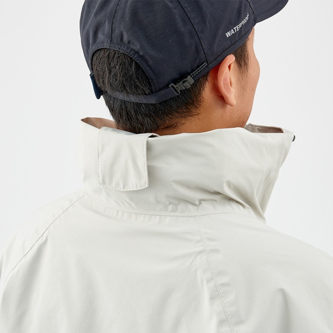 RBB Tide Game Rain Suit (Jacket Only) Light Gray