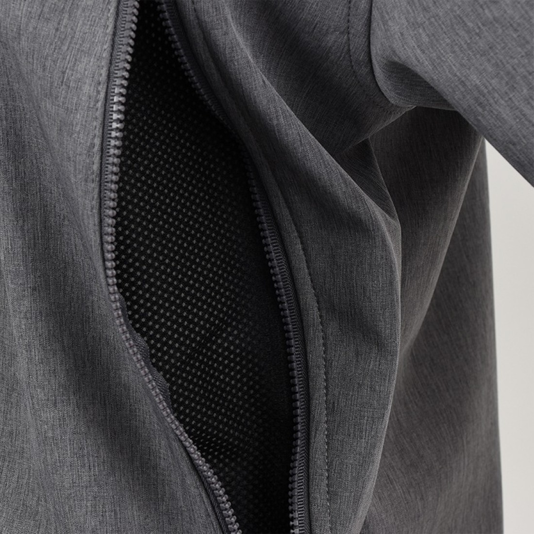 RBB Windguard Hoodie II Heather Black