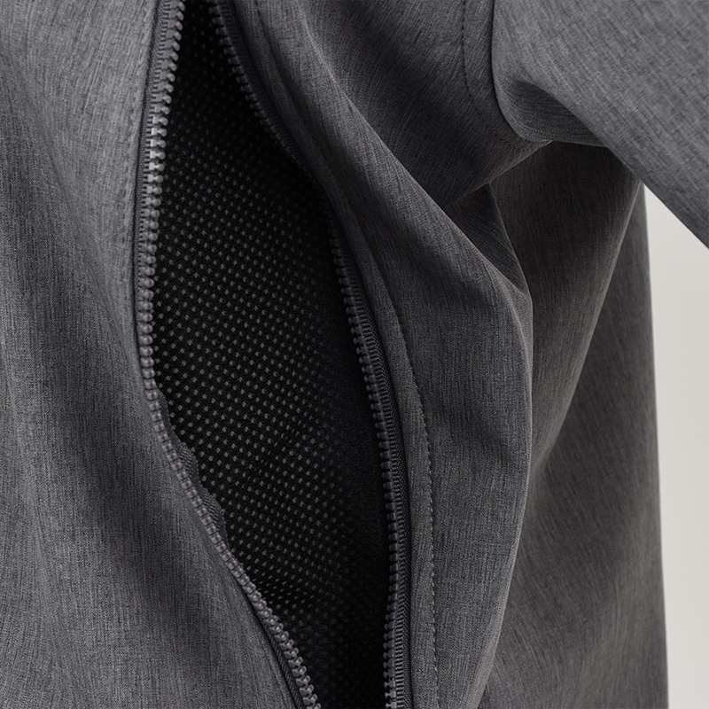 RBB Windguard Hoodie II Heather Black