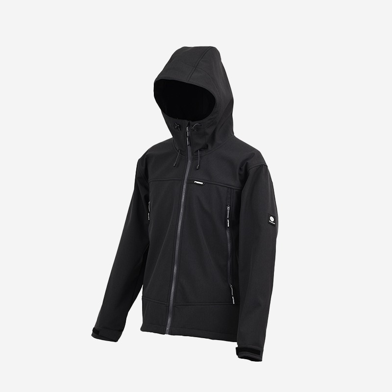 RBB Windguard Hoodie II Heather Black