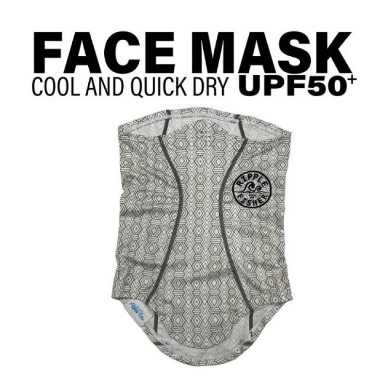 Ripple Fisher Face Mask